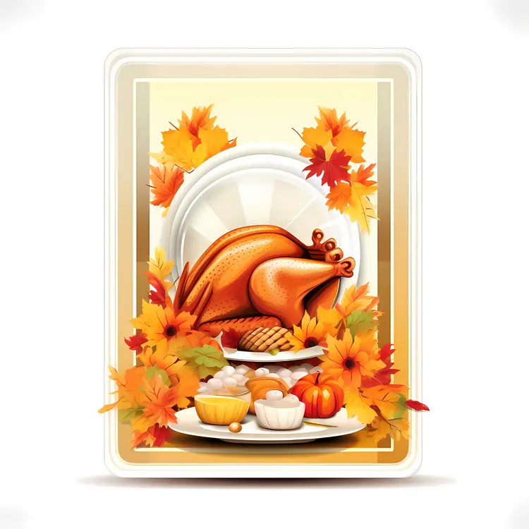Thanksgiving Dinner with Roasted Turkey