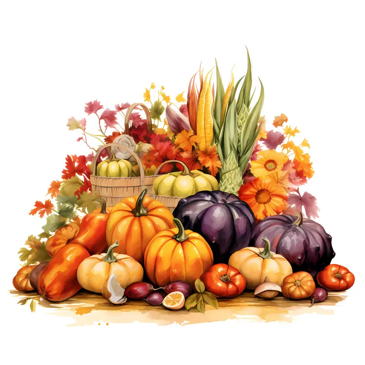 Autumn Harvest Pumpkins