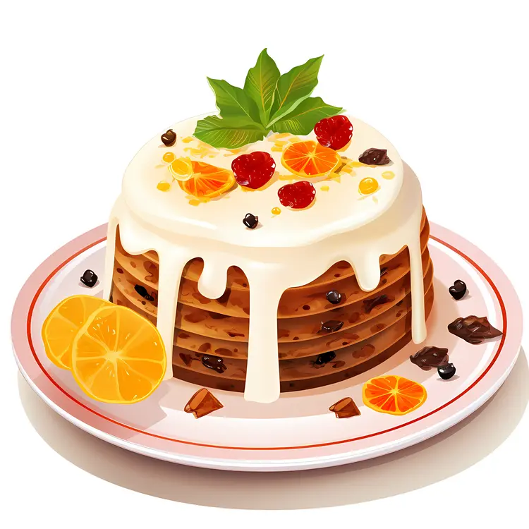 Delicious Pancakes with Orange and Cream
