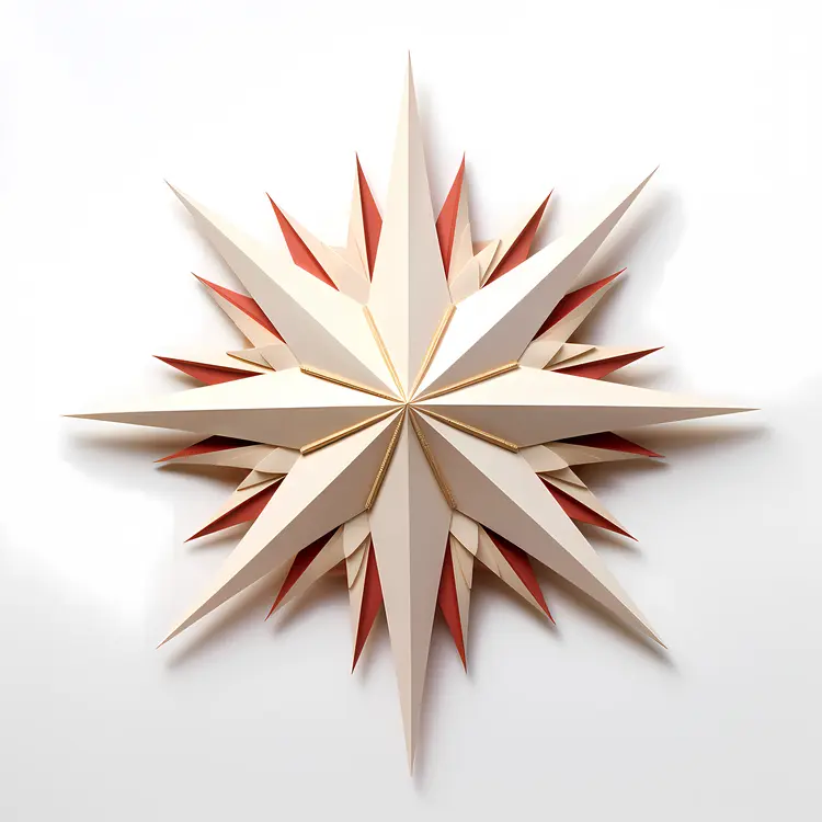 Elegant Star Ornament