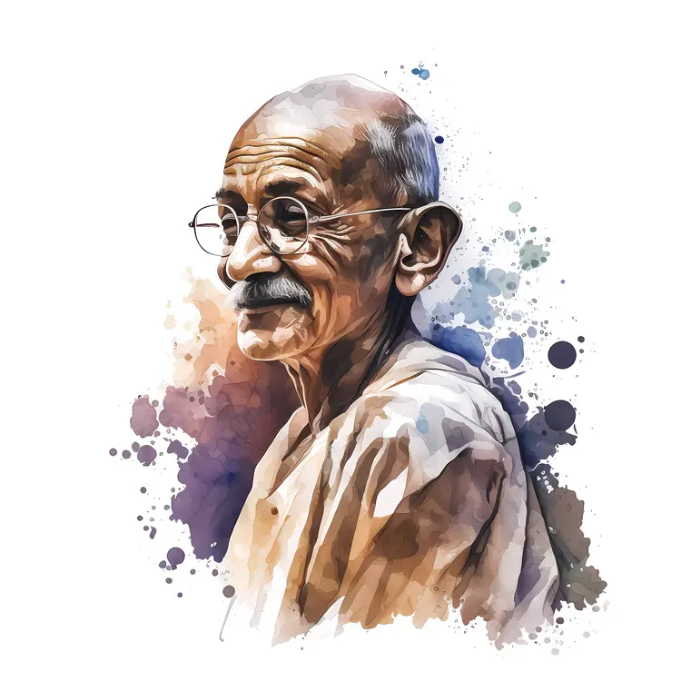 Elderly Man in Traditional Clothing with Glasses