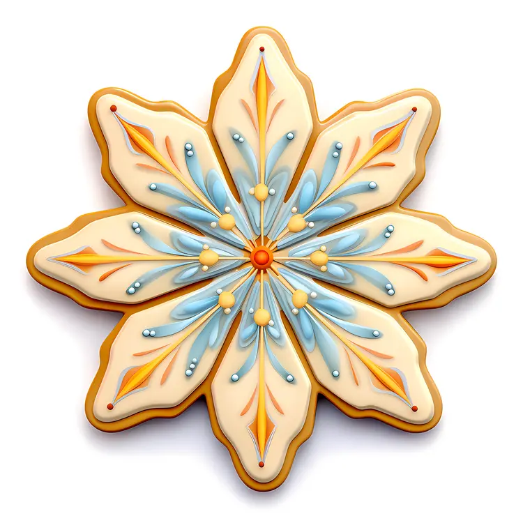 Snowflake cookie