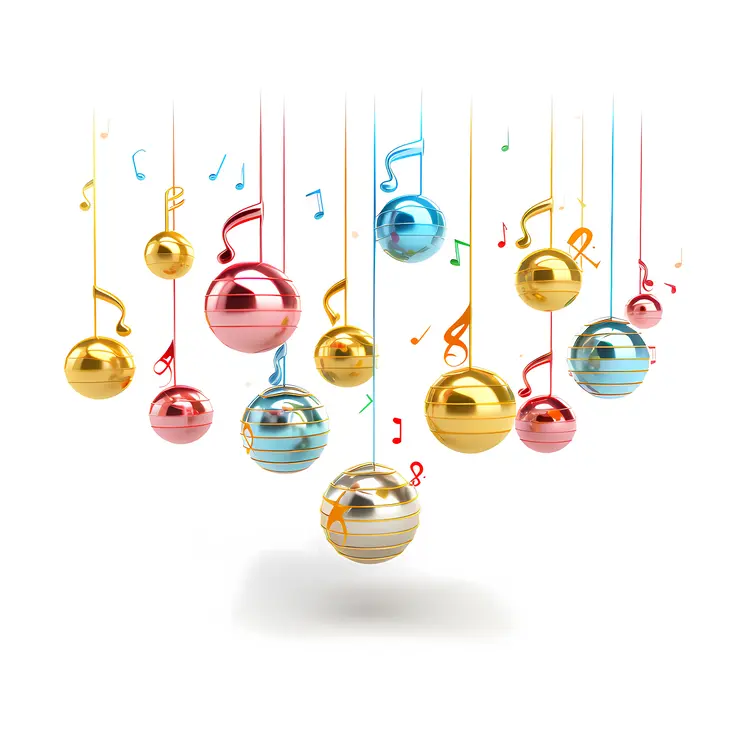 Hanging Musical Ornaments