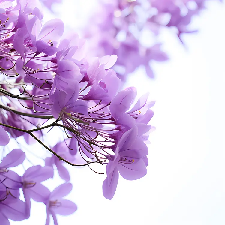 Purple Flowers in Bloom