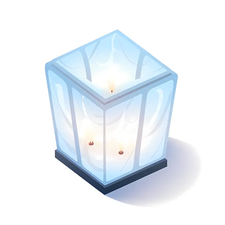 Bright Cube Lantern