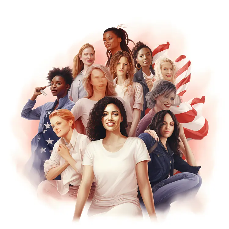 Empowered Group of Diverse Women