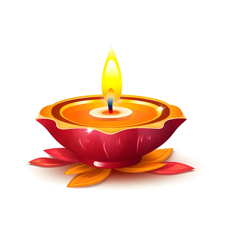 Traditional Diya Lamp for Diwali