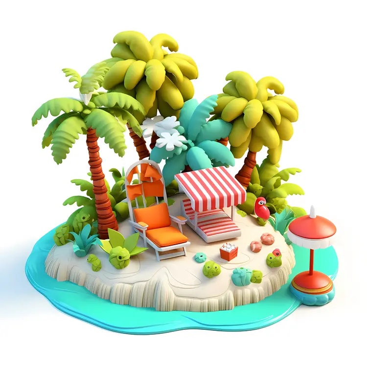 Small cute doodle house