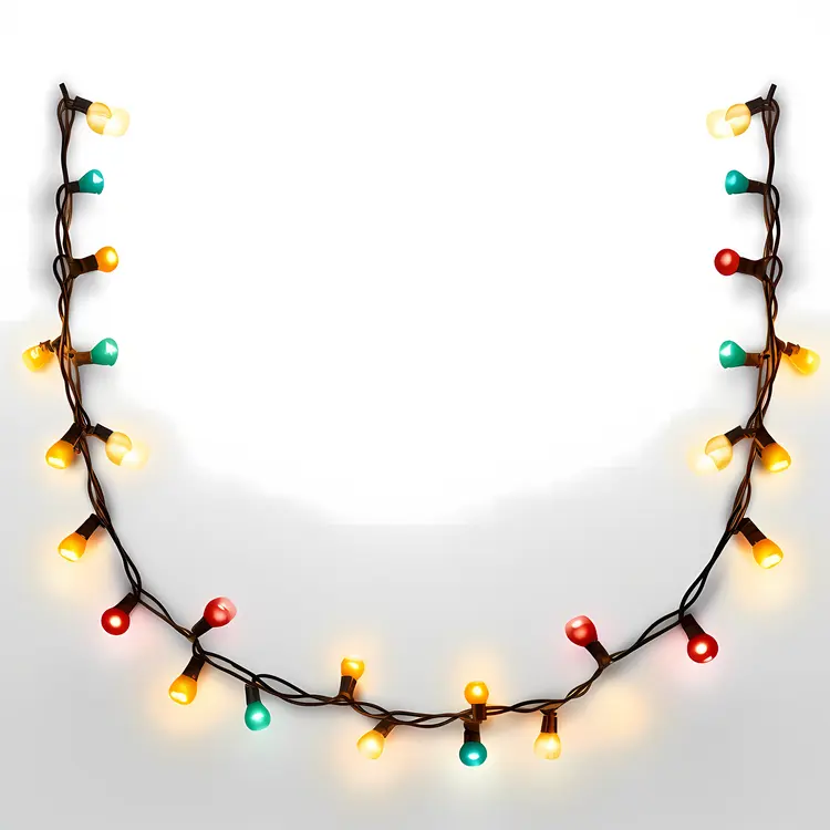 Colorful Bulbs String Lights for Festive Decoration