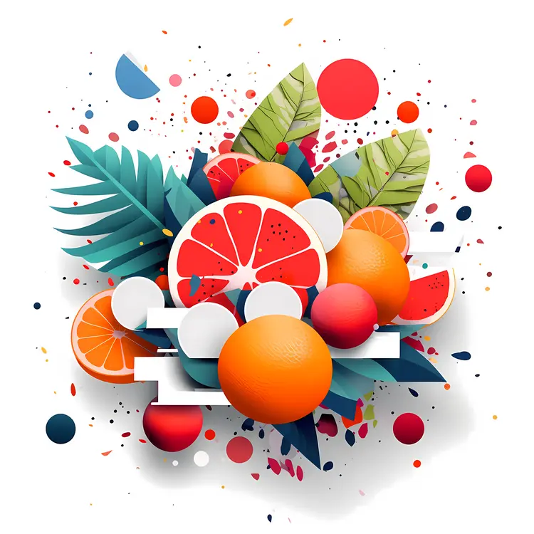 Colorful Citrus Fruits