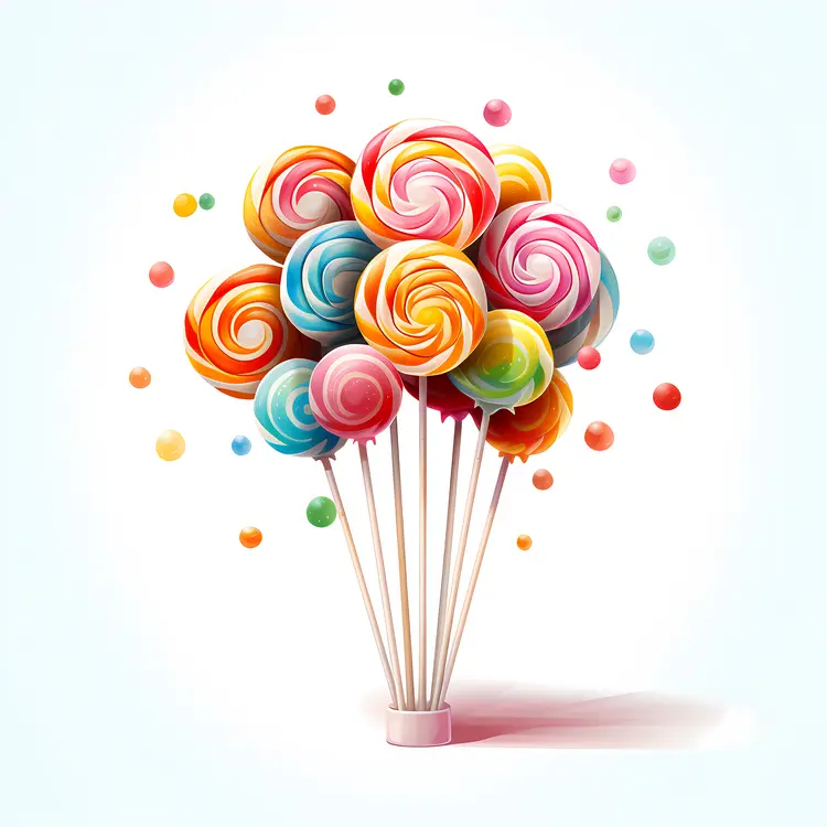 Colorful Lollipops for Fun Treats