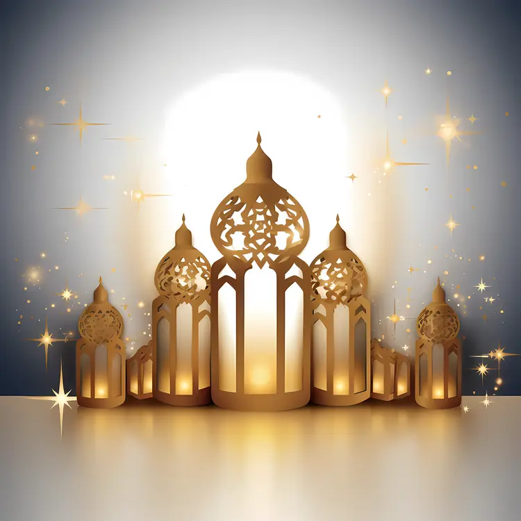 Golden lanterns