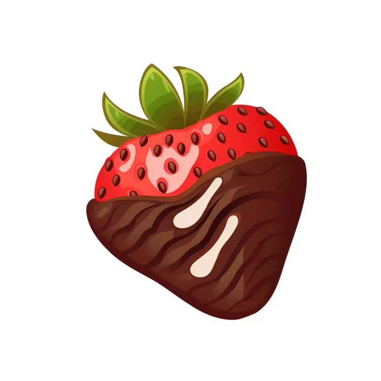 Delicious Chocolate Covered Strawberry