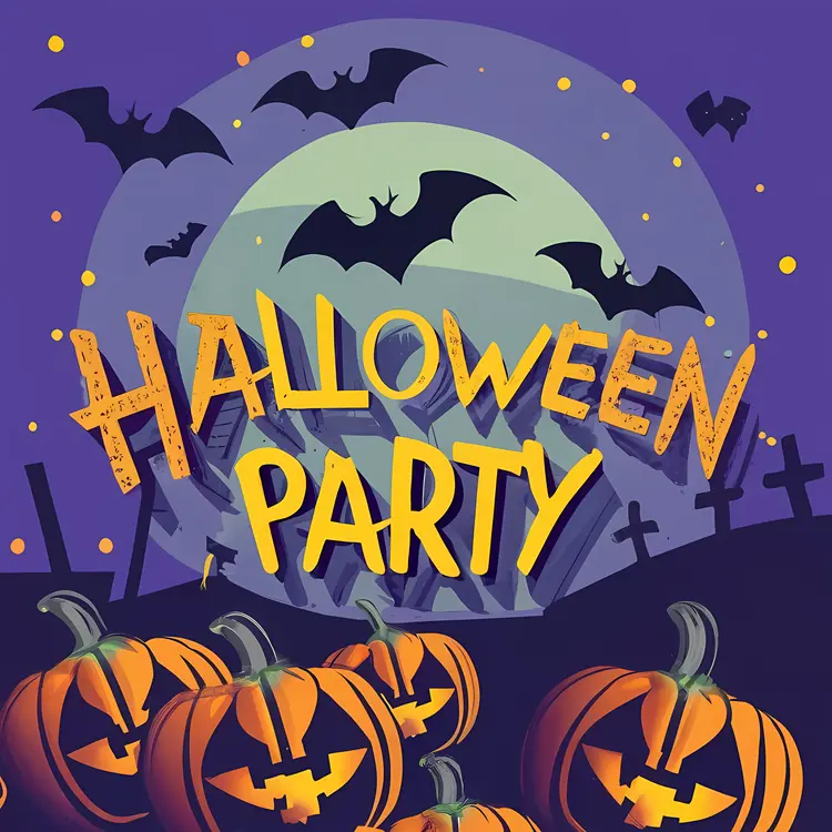 Pumpkin Graveyard Halloween Party