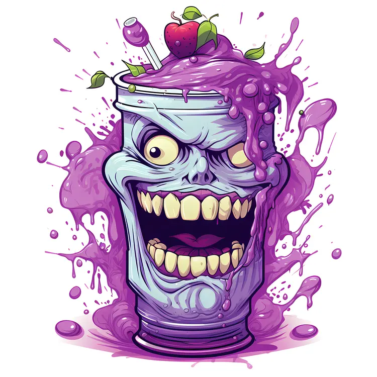 Spooky Zombie Drink for Halloween