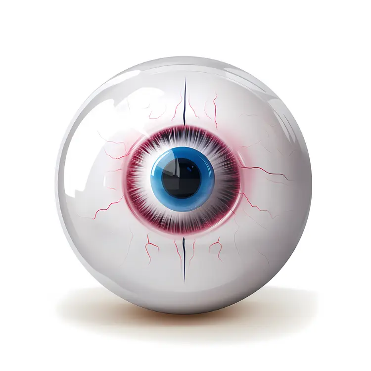 Realistic Eyeball Illustration for Halloween