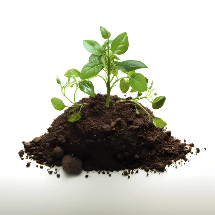 Plant Growing in Soil