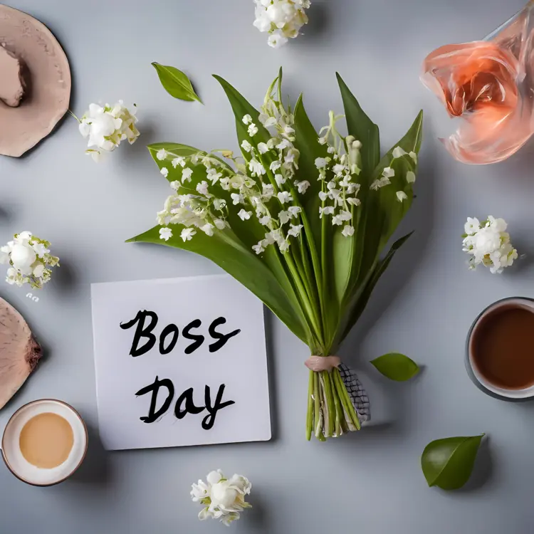 Lily of the Valley for Boss Day