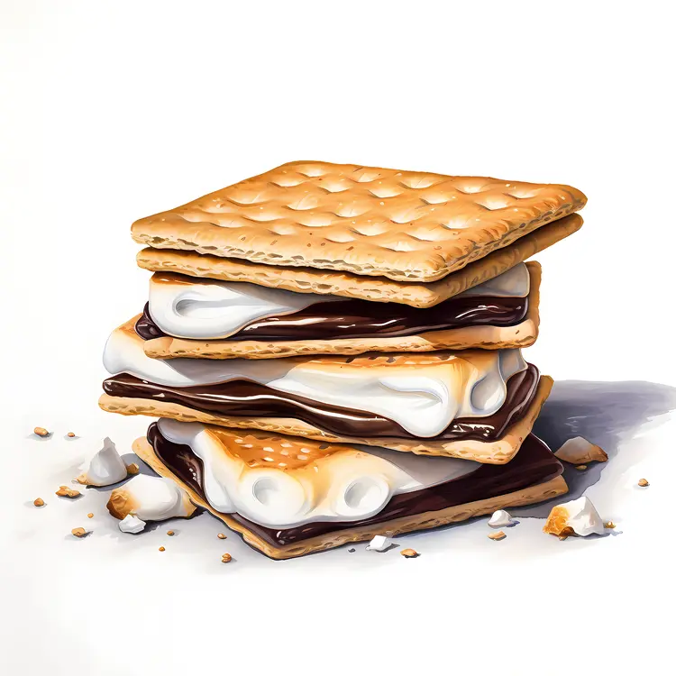 Classic Campfire S'mores