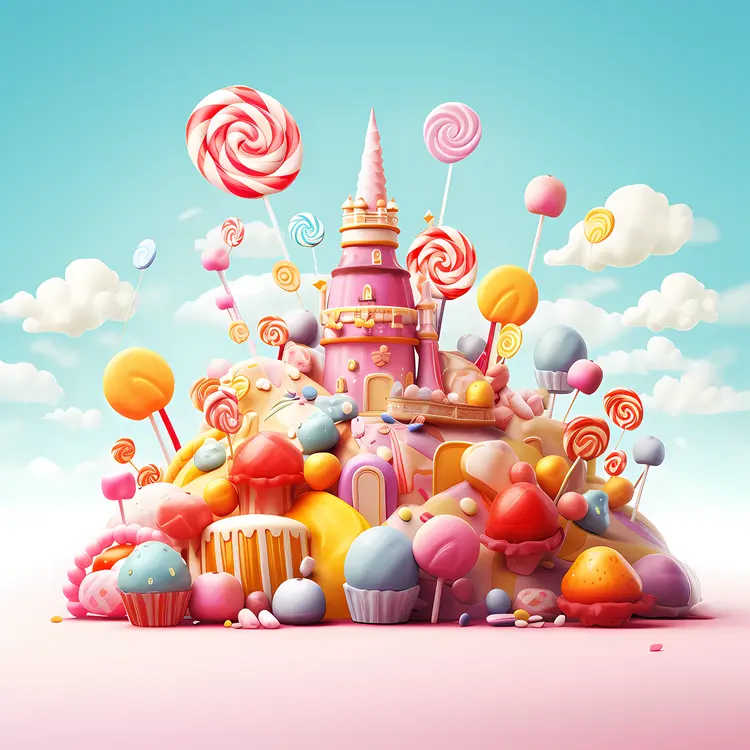 Whimsical Candy Castle