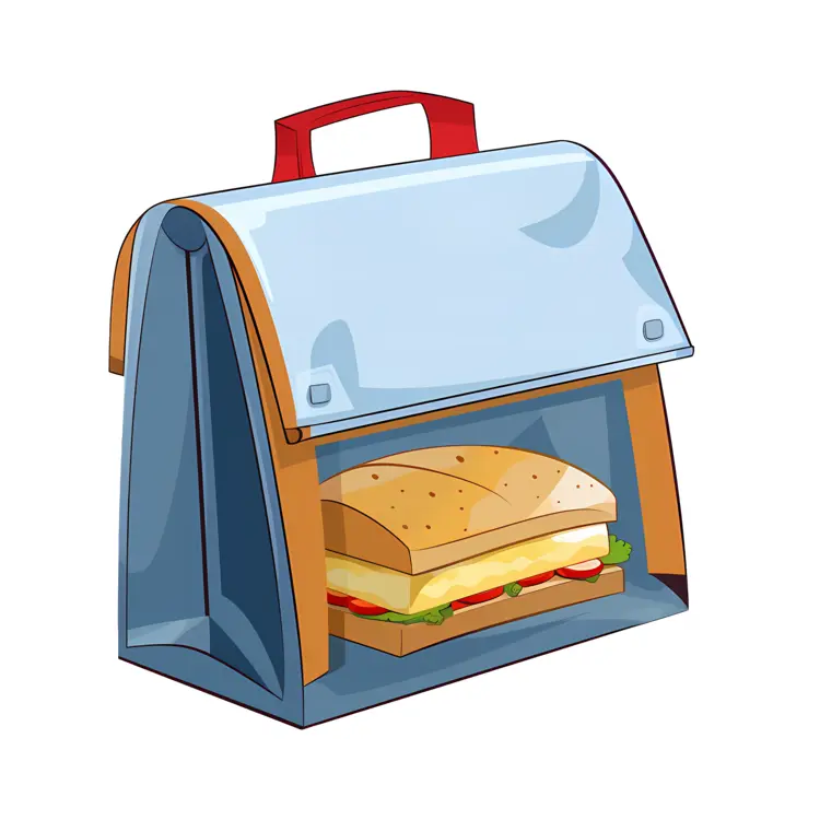 Lunchbox with Sandwich