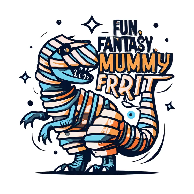 Fun Fantasy Mummy Dinosaur