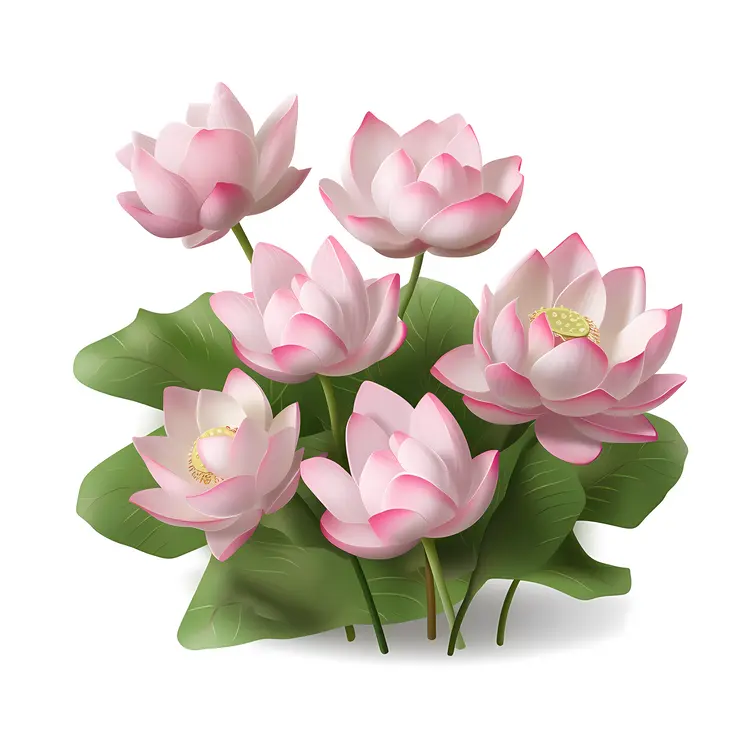 Beautiful Pink Lotus Flowers
