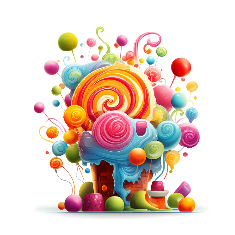 Colorful Candy House