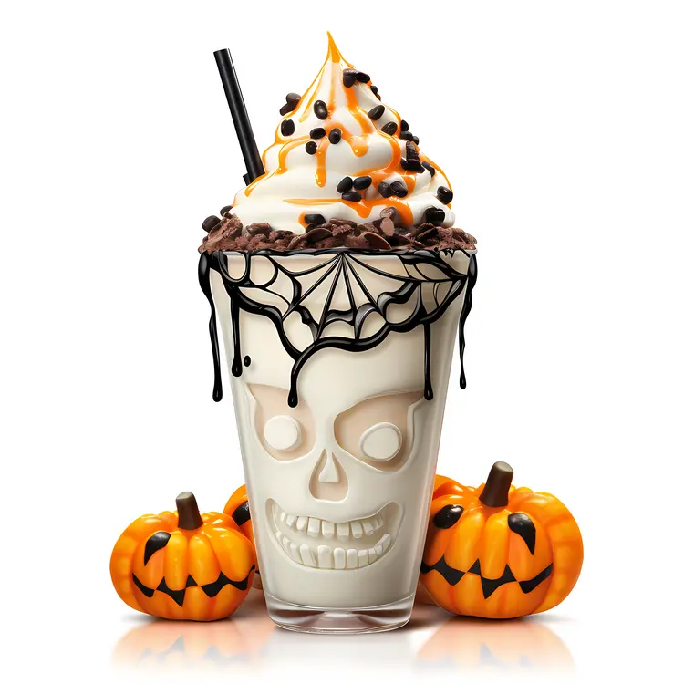Halloween Pumpkin Milkshake