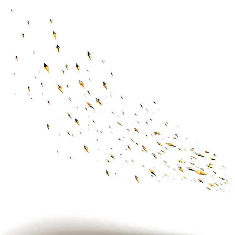 Scattered Golden Stars