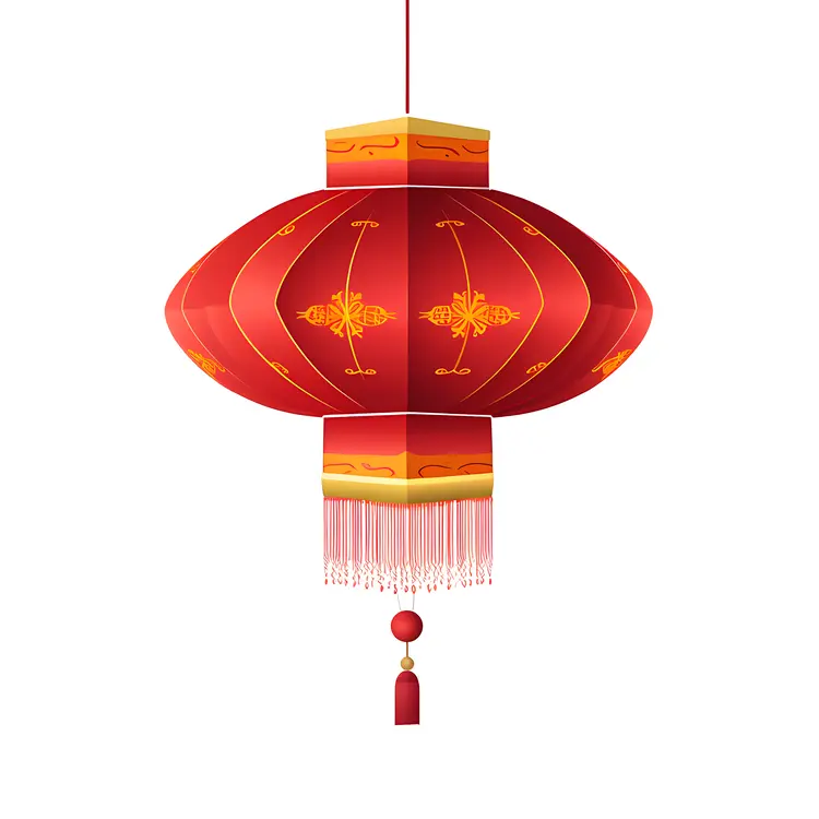 Traditional Red Chinese Lantern