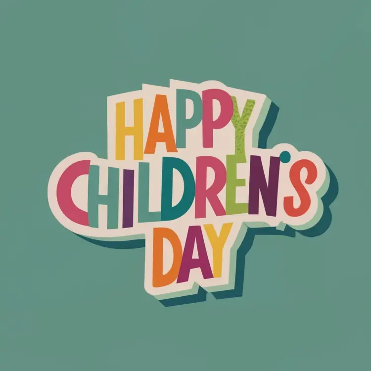 Happy Children's Day Festivity