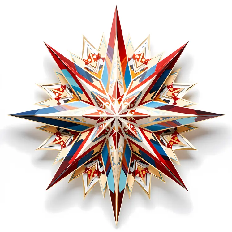 Intricate Christmas Star