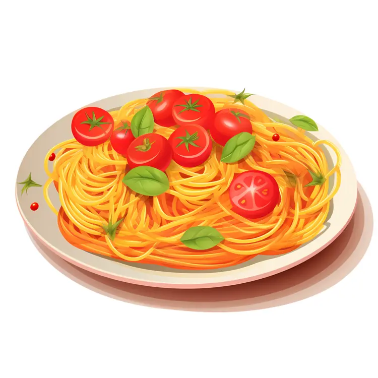 Delicious Spaghetti with Fresh Tomatoes