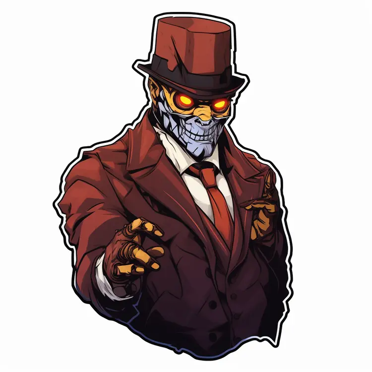 Steampunk Robot in Formal Attire