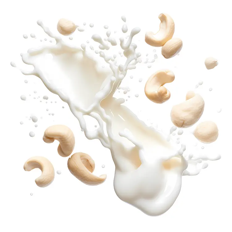 Cashew Milk Splash with Nuts