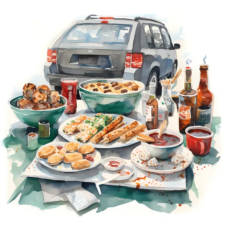 Tailgate Brunch with Family