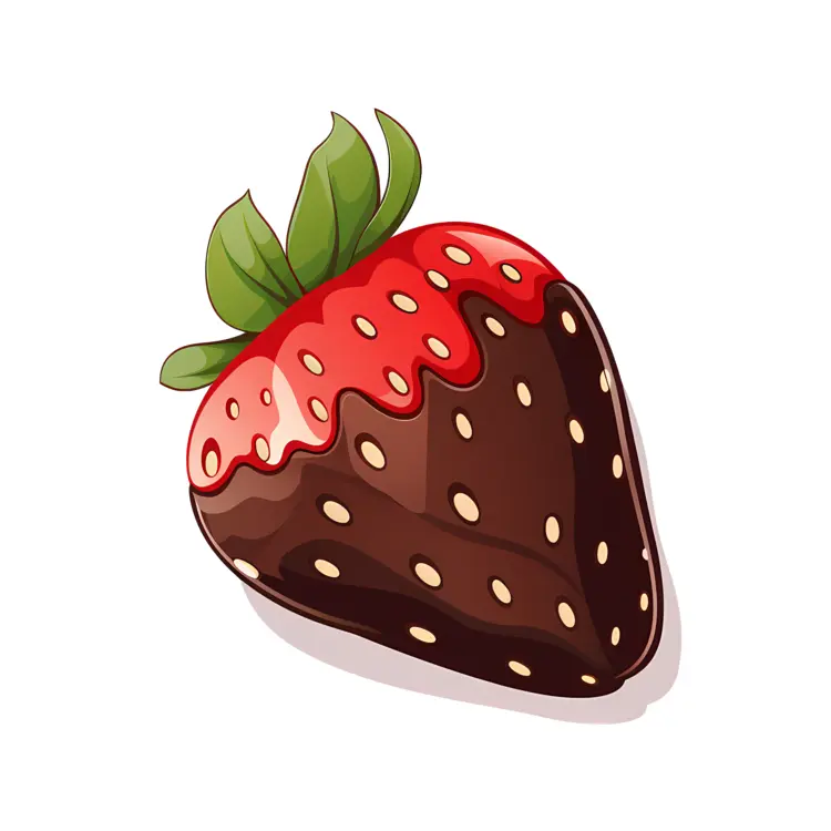 Delicious Chocolate Covered Strawberry
