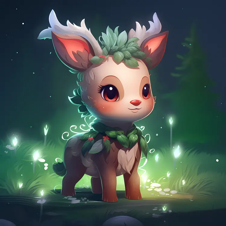 Magical Forest Deer
