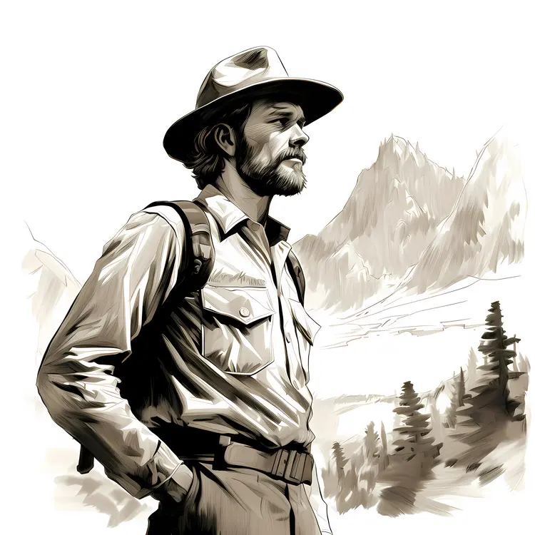 Park Ranger in the Wilderness