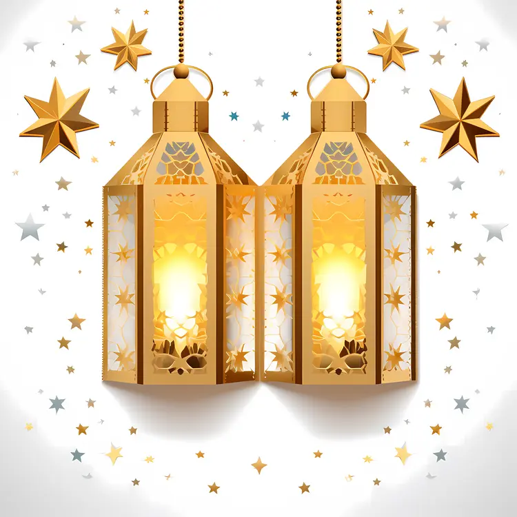 Golden lanterns