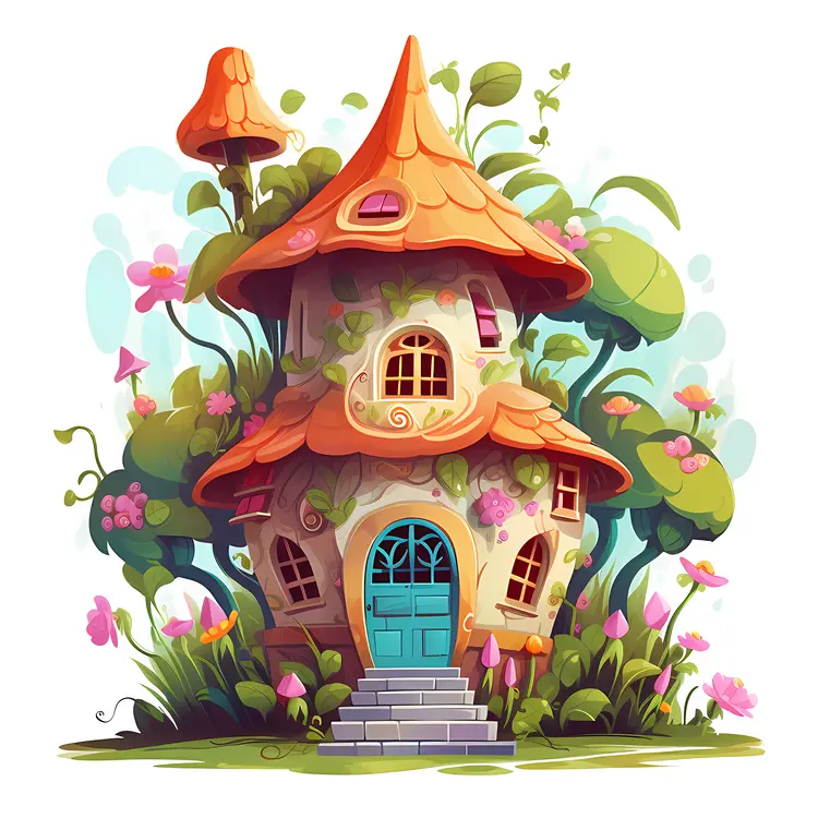 Small Cute Doodle House