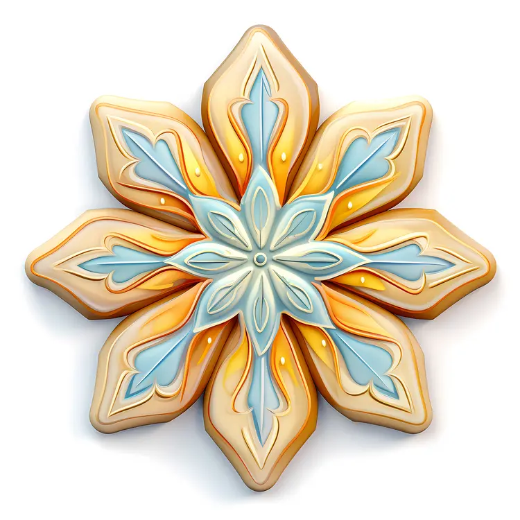 Snowflake cookie