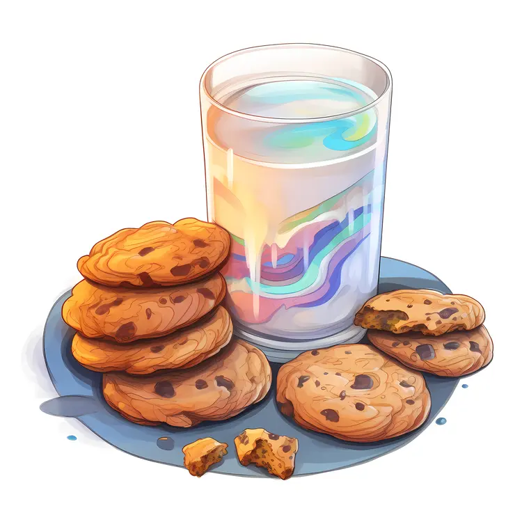 Delicious Milk and Cookies for a Sweet Treat