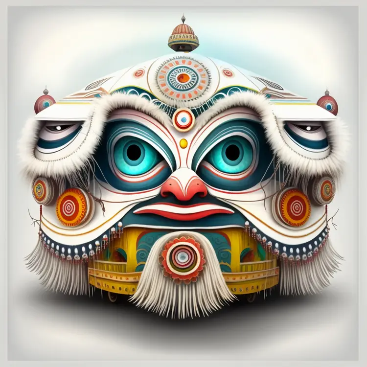 Colorful Traditional Mask