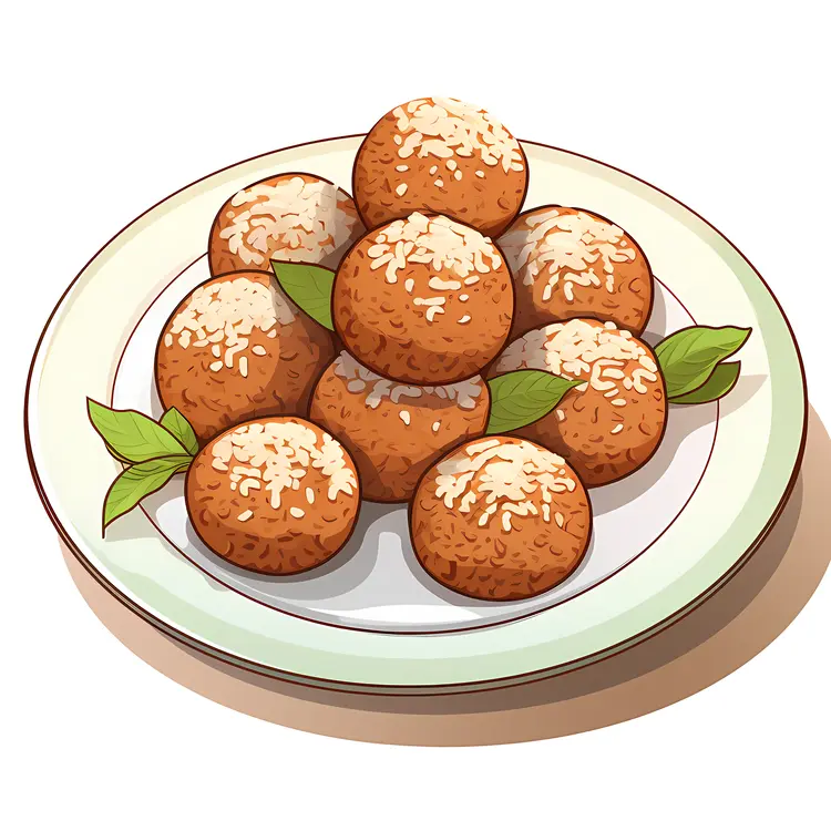 Plate of Sesame Balls