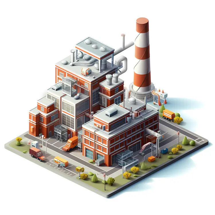 Industrial Factory Building