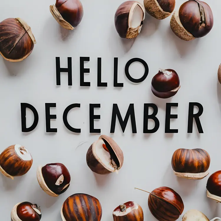 Hello December with Chestnuts