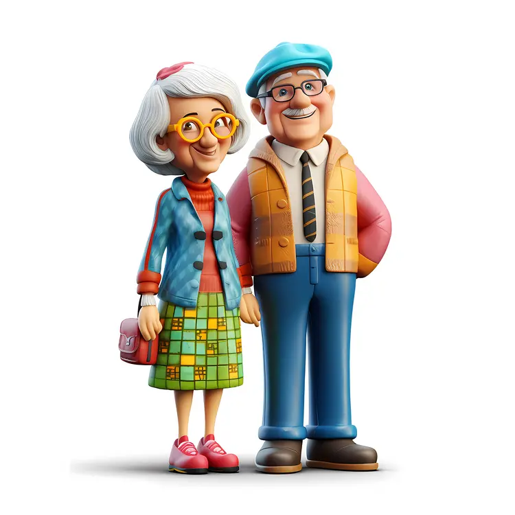 Happy Elderly Couple