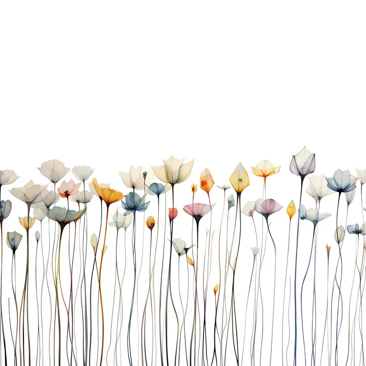 Elegant Floral Arrangement with Tall Flowers